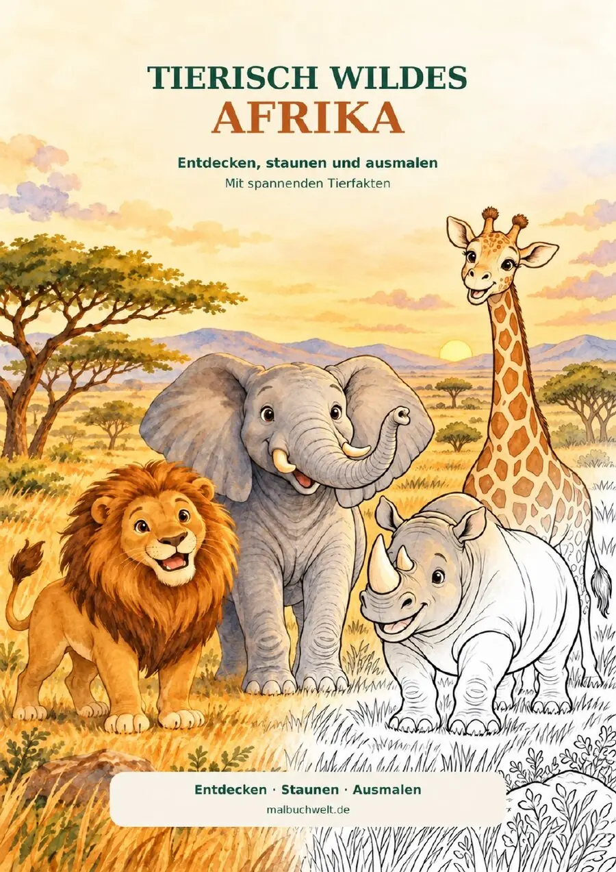 Cover: Tierisch wildes Afrika