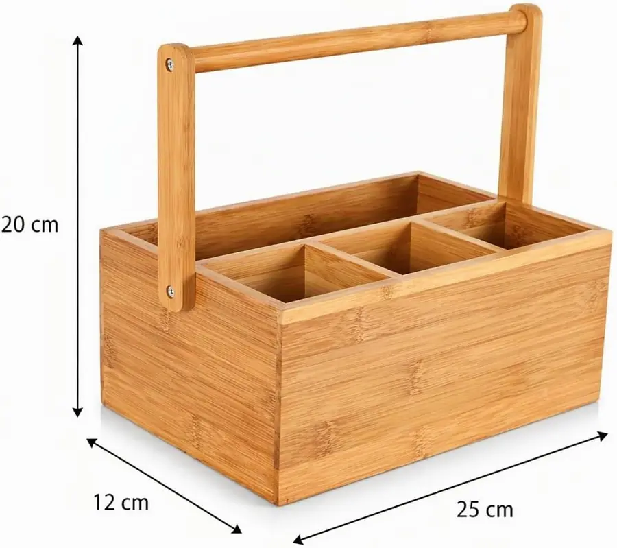 Schreibtischorganizer aus Holz