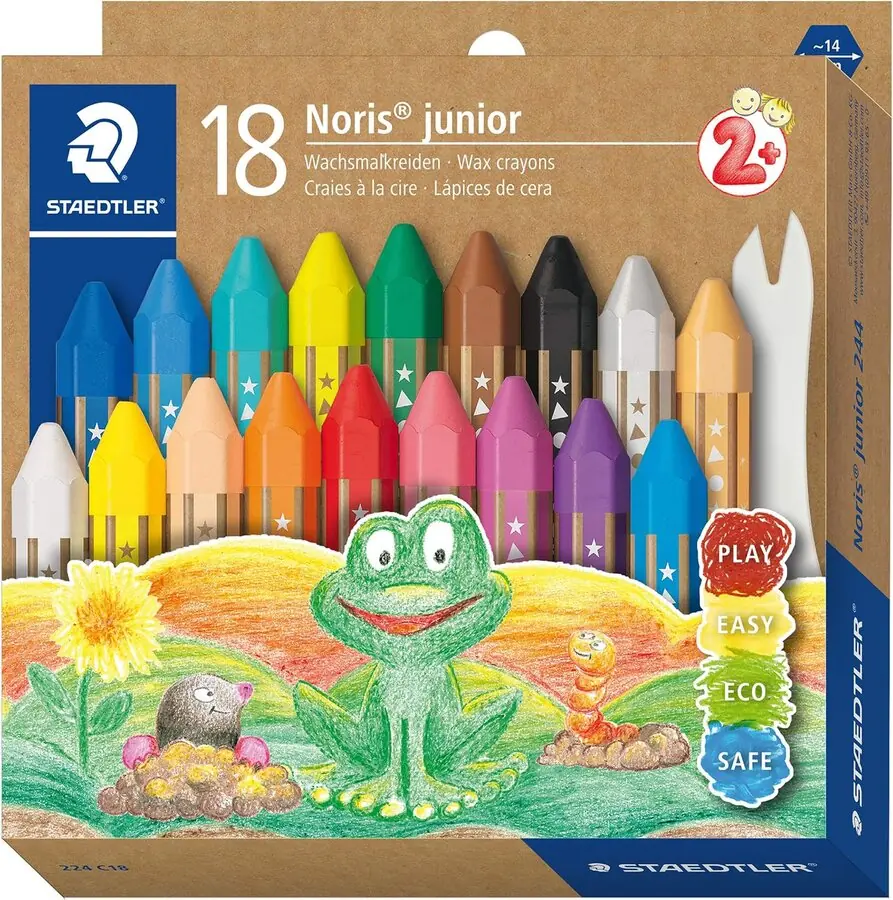 STAEDTLER Noris junior Wachsmalkreiden